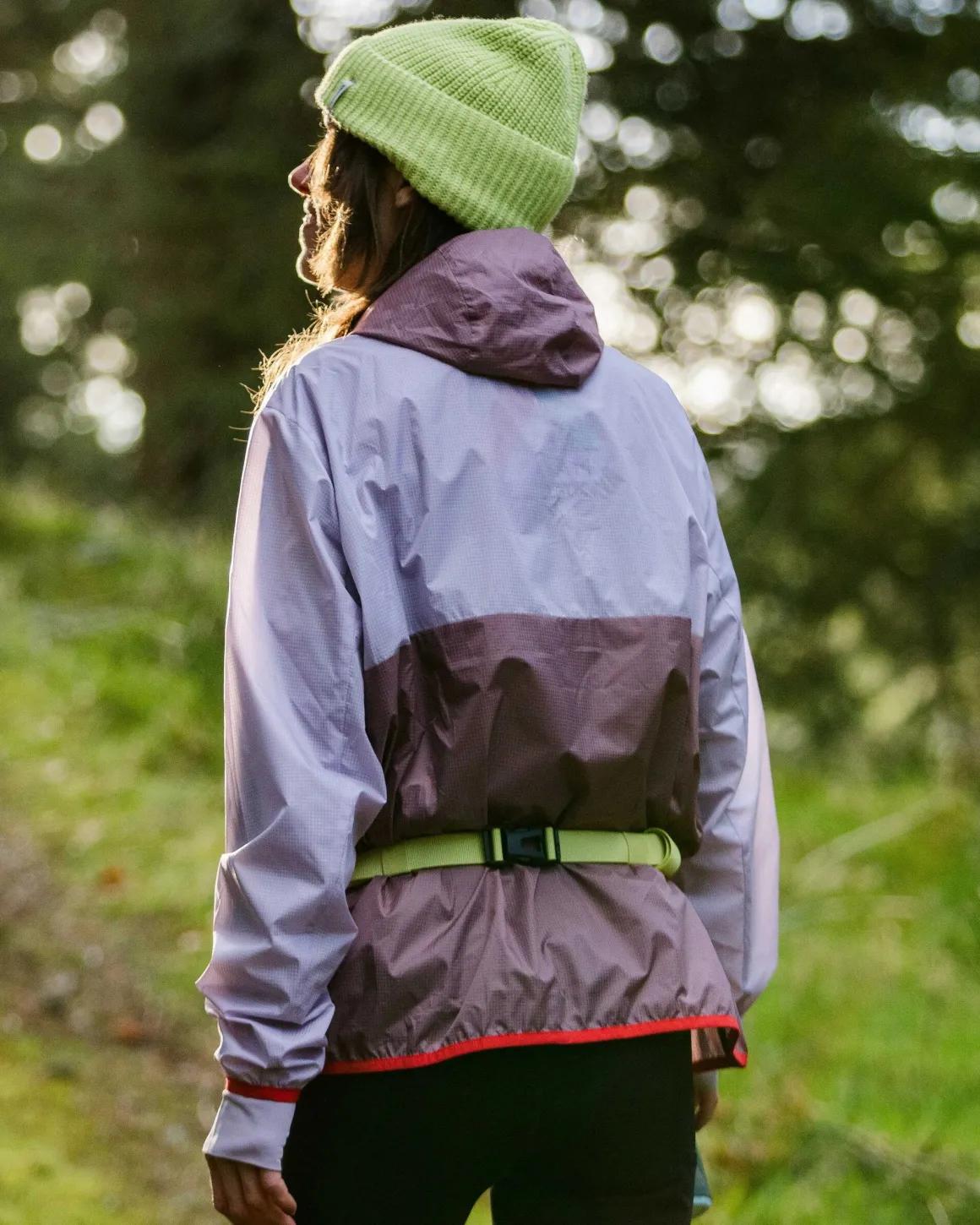 Anorak coupe-vent recyclé Viento - Lilac Mist/Grape
