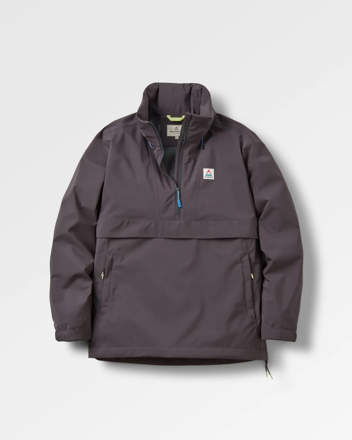 Anorak Imperméable Recyclé Diablo - Noir Délavé