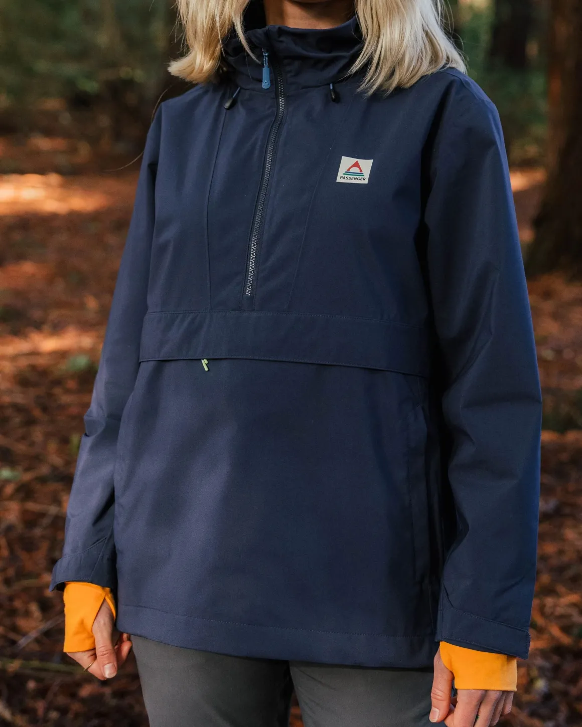 Anorak Imperméable Recyclé Skyline - Bleu Marine
