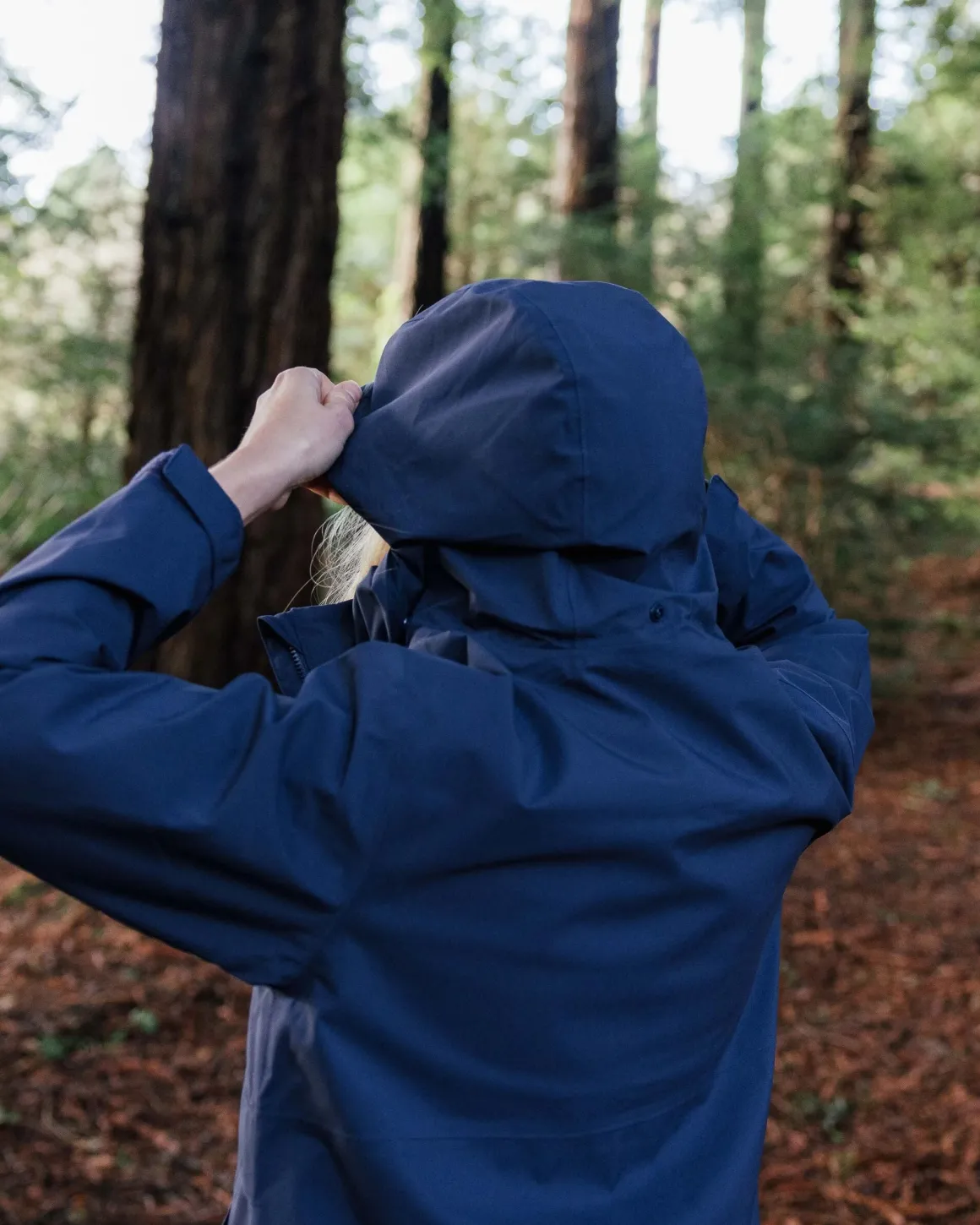 Anorak Imperméable Recyclé Skyline - Bleu Marine