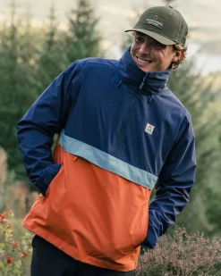 Anorak Imperméable Recyclé Diablo - Bleu Marine