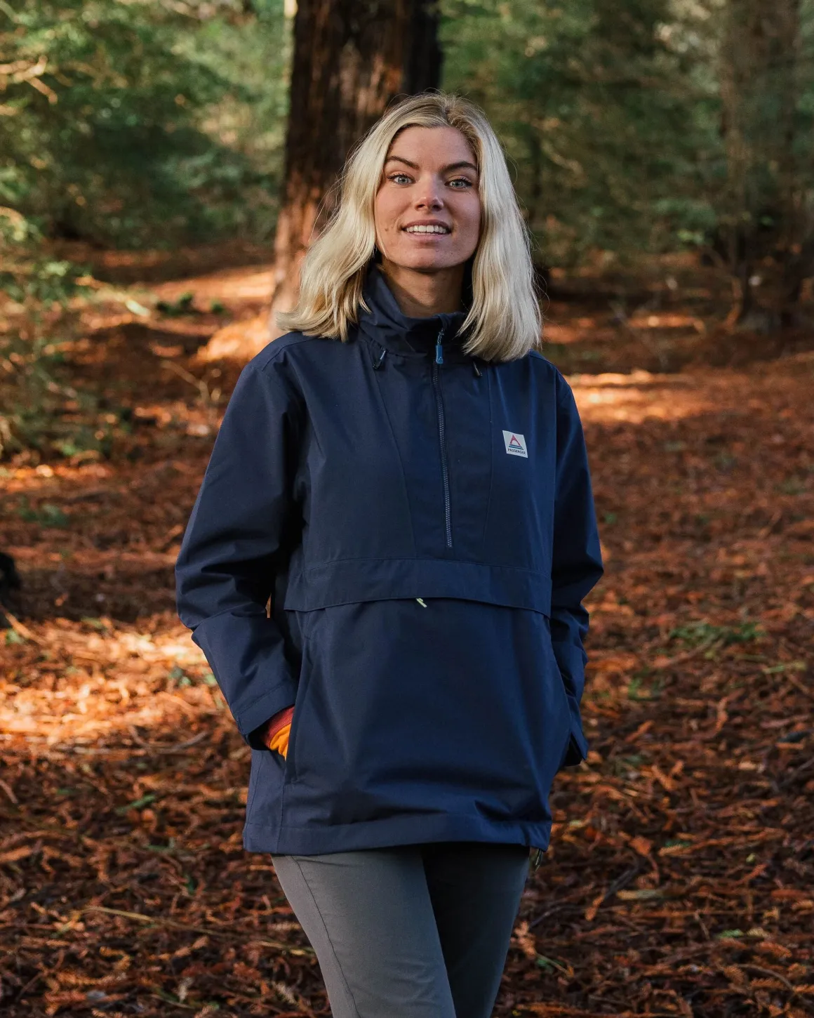 Anorak Imperméable Recyclé Skyline - Bleu Marine