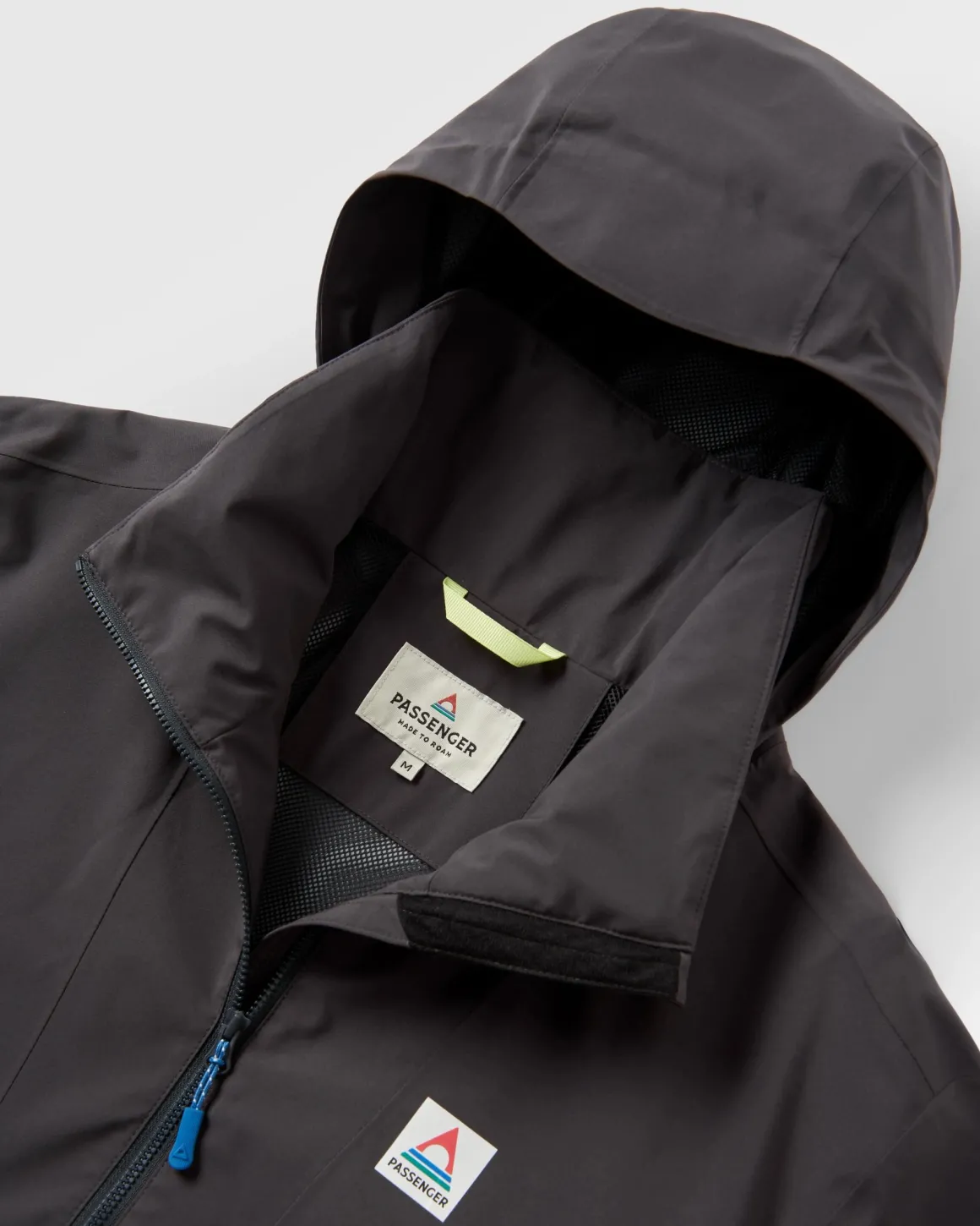 Anorak Imperméable Recyclé Diablo - Noir Délavé