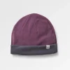 Bonnet en polaire recyclée Set Off - Deep Plum/Charcoal