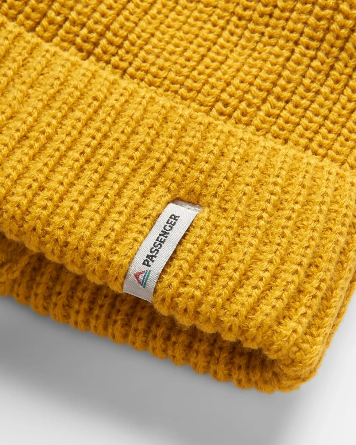 Bonnet Recyclé Compass - Jaune Moutarde