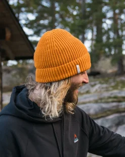 Bonnet Recyclé Compass - Orange Sunrise