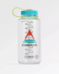 Bouteille d'eau Nalgene à large goulot 1L - Transparent - Transparent