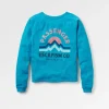 Breathe Recycled Cotton Sweatshirt - Bluejay