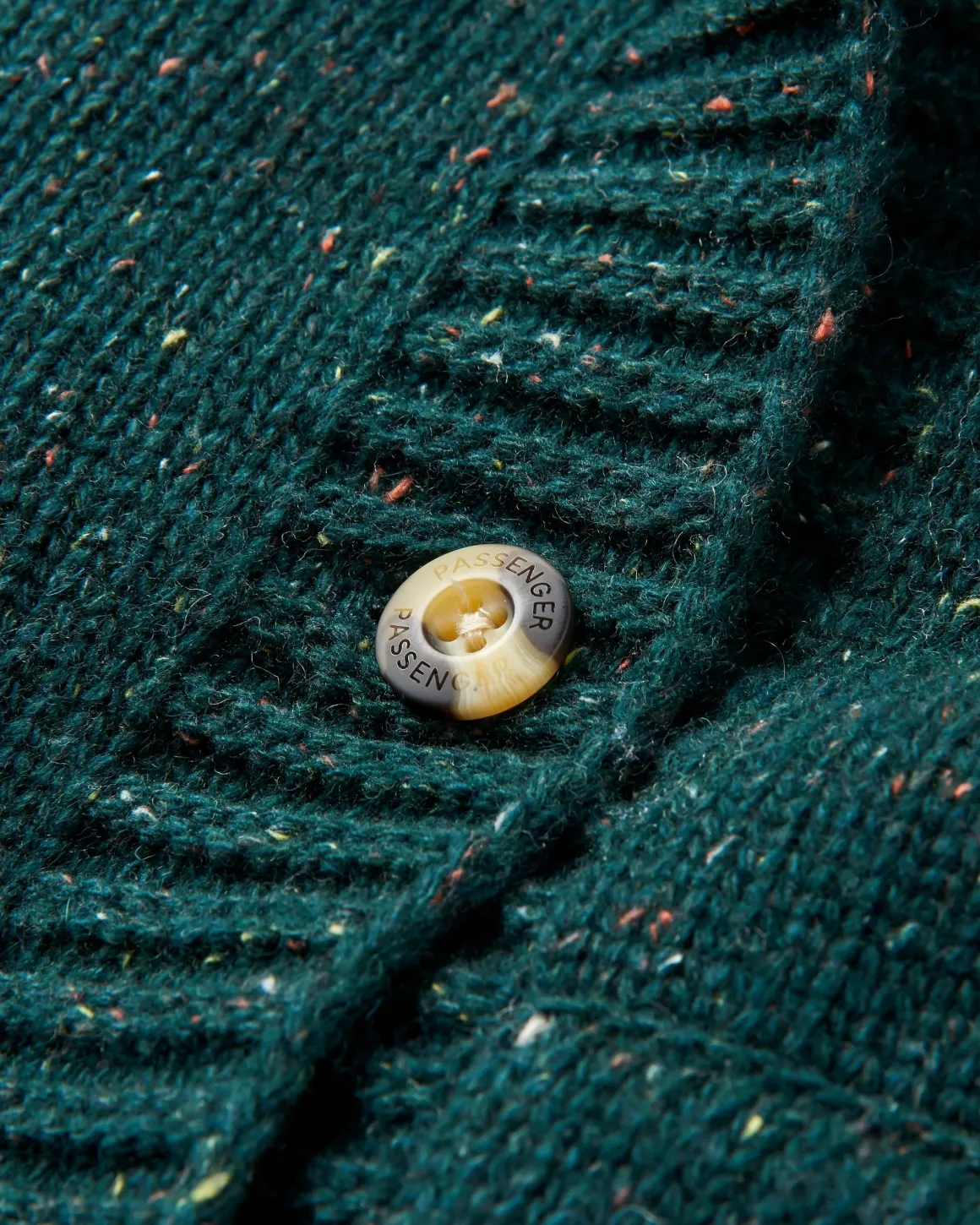 Cardigan à capuche tricoté recyclé Snoozle - Rain Forest