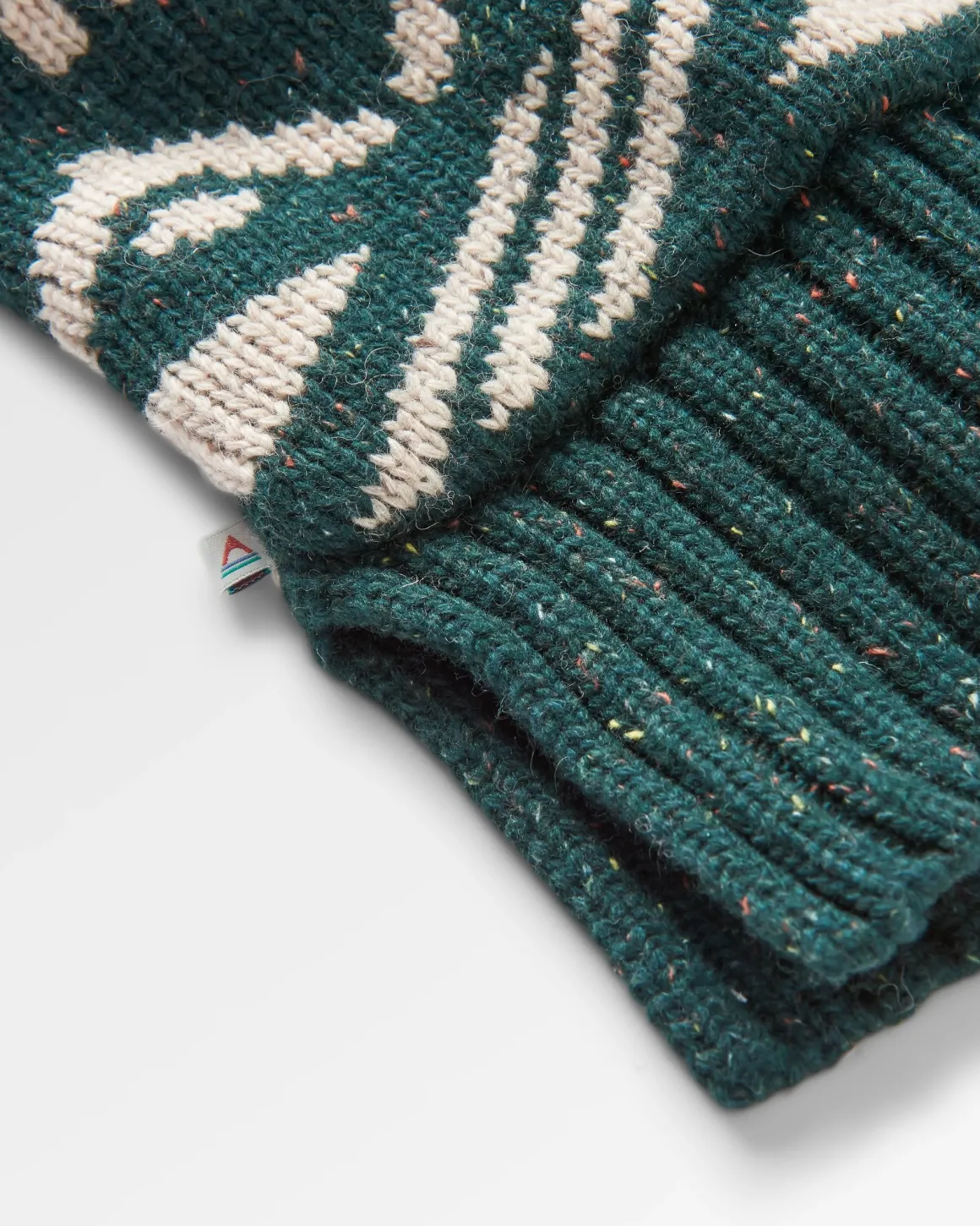 Cardigan à capuche tricoté recyclé Snoozle - Rain Forest