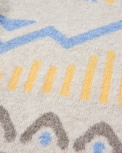 Cardigan Tricoté Recyclé en Ortie - Bouleau