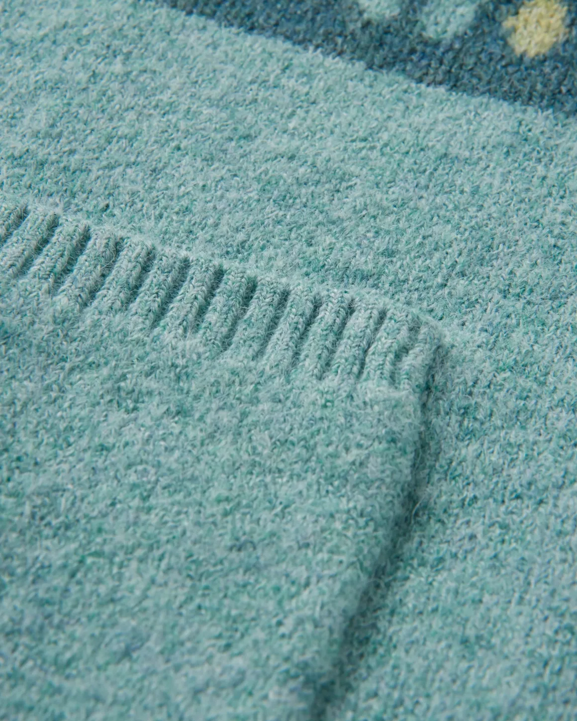 Cardigan Tricoté Recyclé en Ortie - Arctique