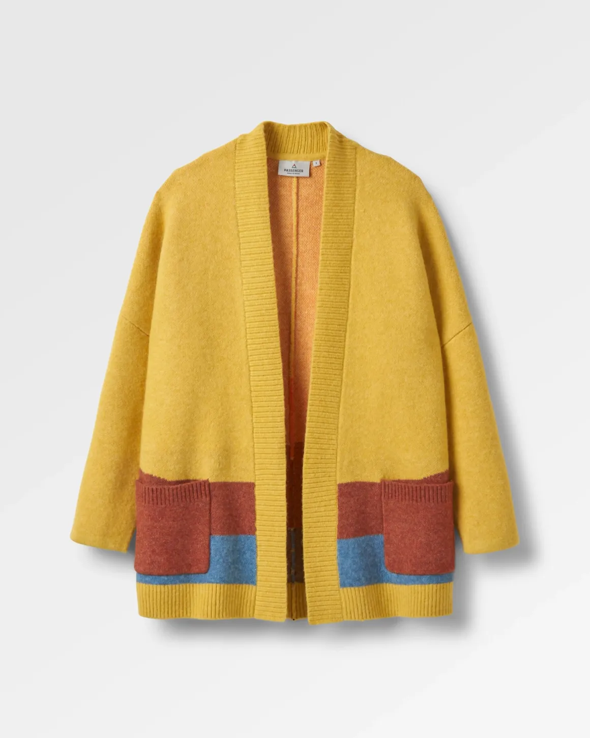Cardigan Tricoté Recyclé Vista - Ambre Doré