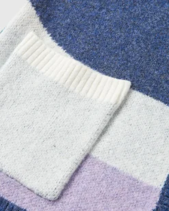 Cardigan Tricoté Recyclé Vista - Denim Foncé