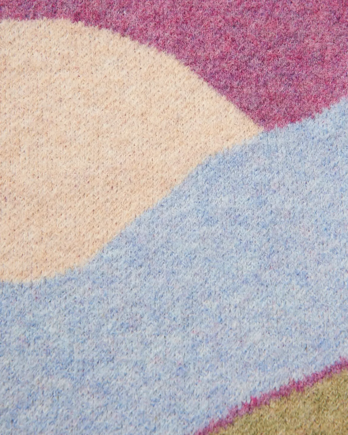 Cardigan Tricoté Recyclé Vista - Rhubarbe