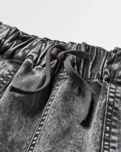 Carriso Short en Coton Bio - Noir