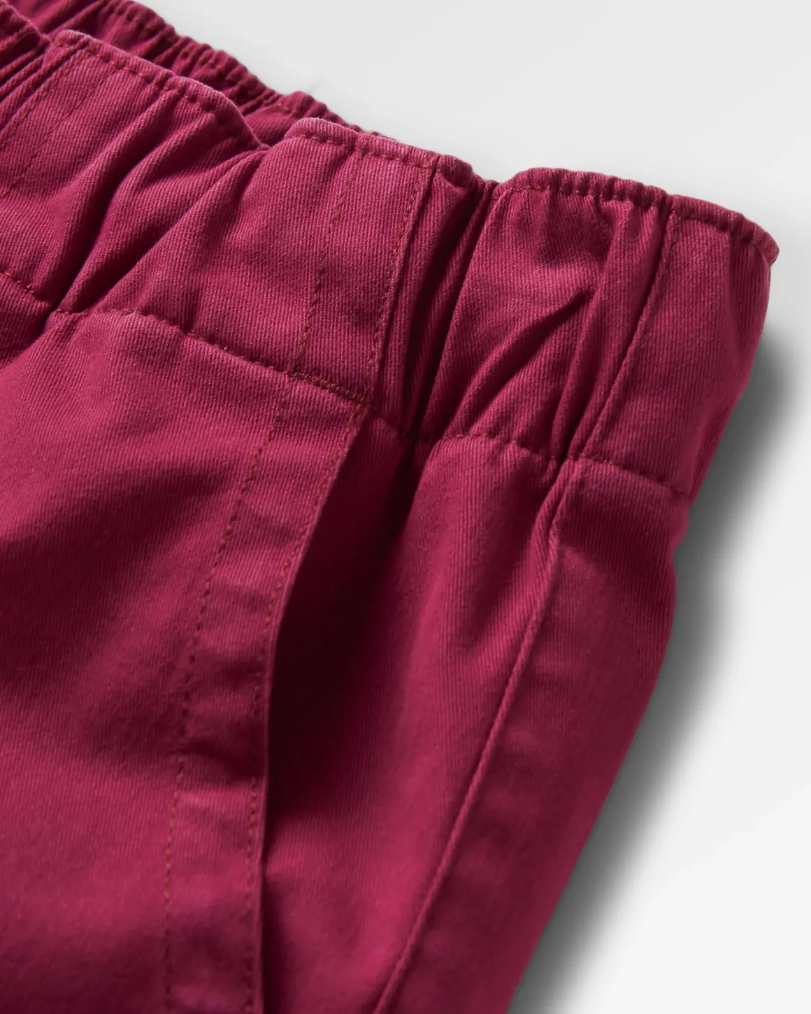 Carriso Short en Coton Bio - Cranberry
