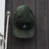 Casquette 5 panneaux en cordon recyclé Fixie - Khaki