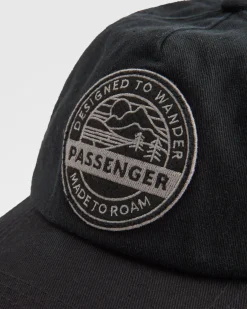 Casquette 5 panneaux Odyssey Recyclée - Noir