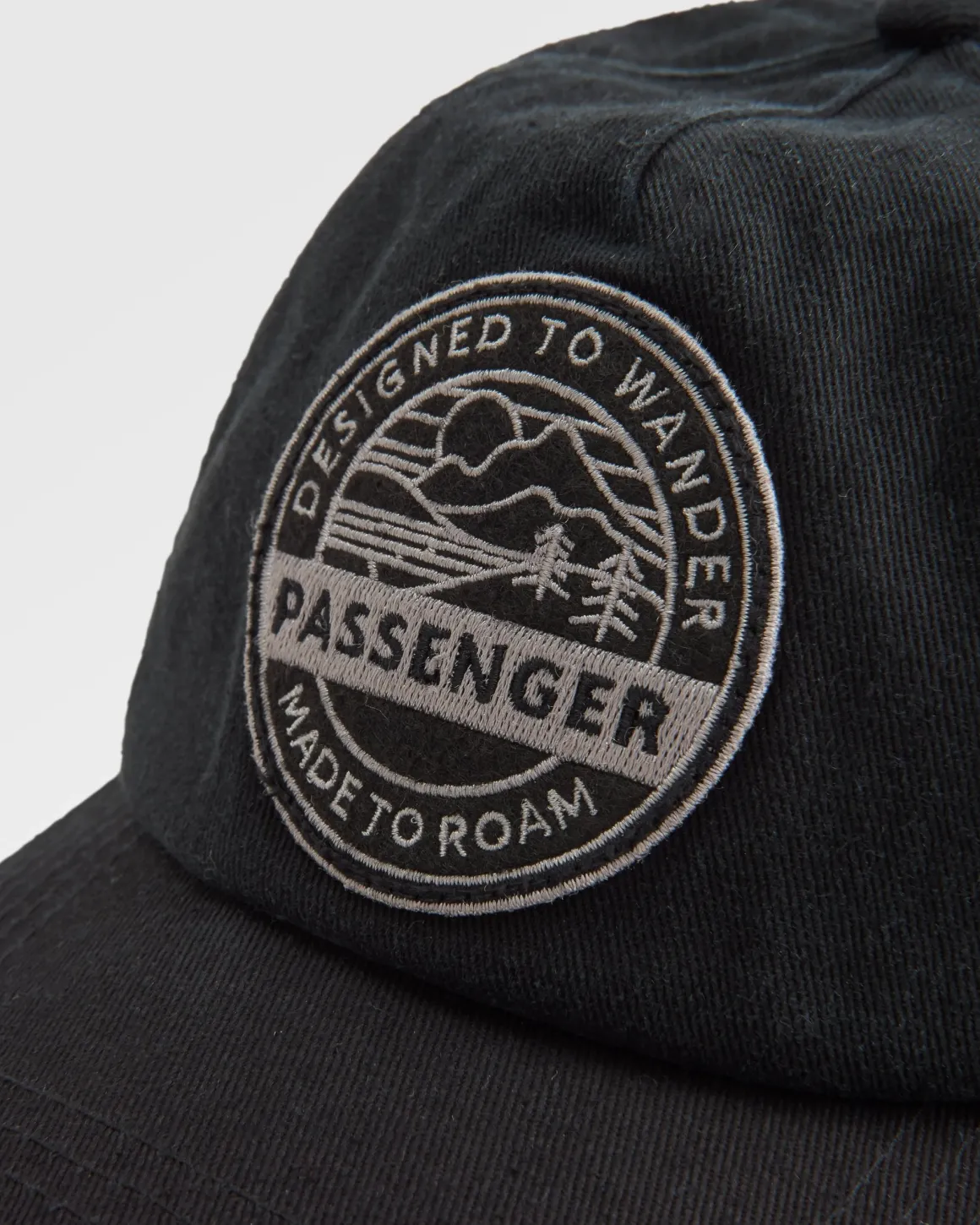 Casquette 5 panneaux Odyssey Recyclée - Noir