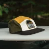 Casquette 5 Panneaux Recyclée Waves u0026 Trees - Kaki