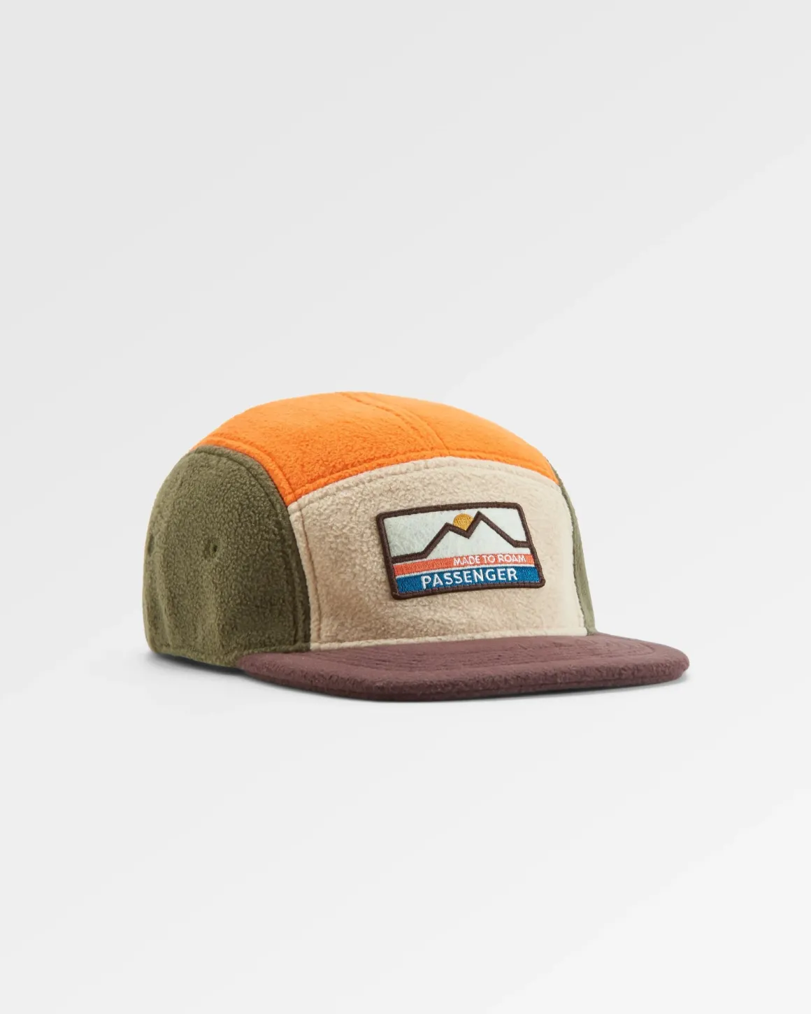Casquette en polaire recyclée Pine - Sunrise Orange Multi