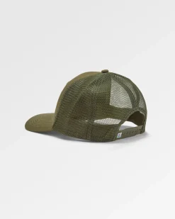 Casquette Trucker en coton recyclé - Kaki