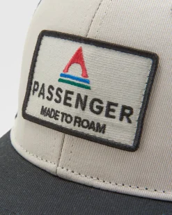 Casquette Trucker en Coton Recyclé - Noir/Blanc