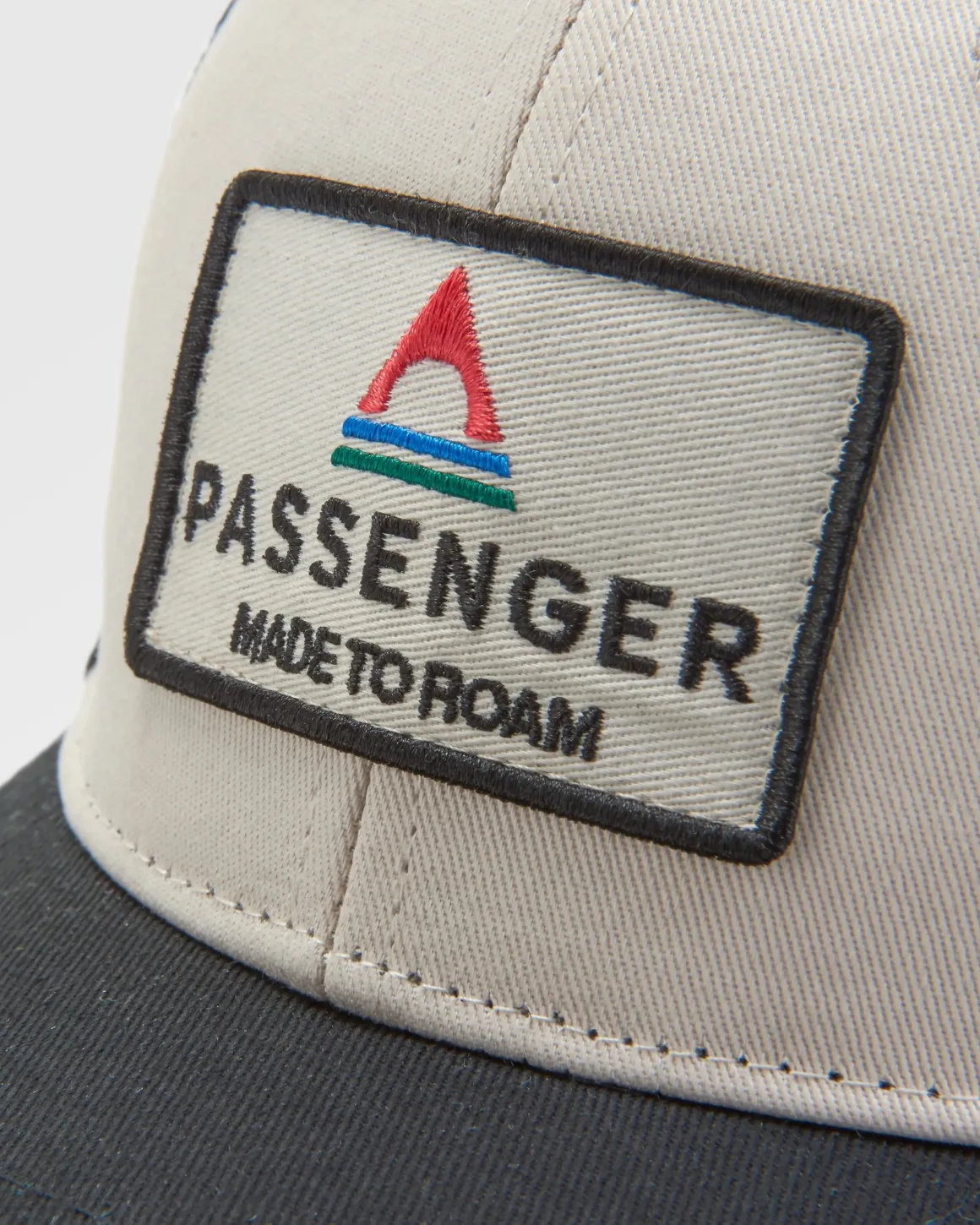 Casquette Trucker en Coton Recyclé - Noir/Blanc