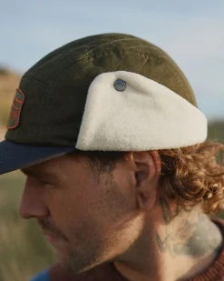 Chapeau doublé en polaire recyclée Nightfall - Olive poussiéreux