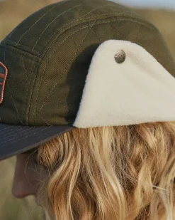 Chapeau doublé en polaire recyclée Nightfall - Olive poussiéreux