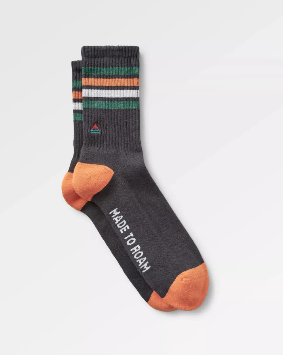 Chaussettes Bio Mi-Lourdes - Charbon