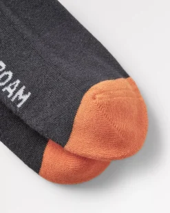 Chaussettes Bio Mi-Lourdes - Charbon