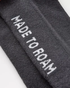 Chaussettes Bio Mi-Lourdes - Charbon