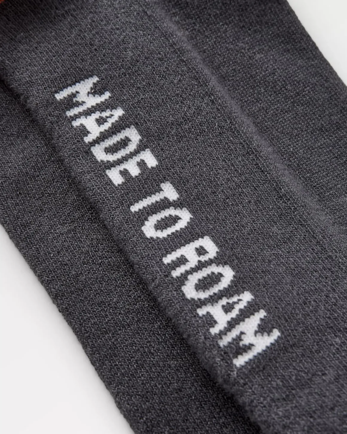 Chaussettes Bio Mi-Lourdes - Charbon
