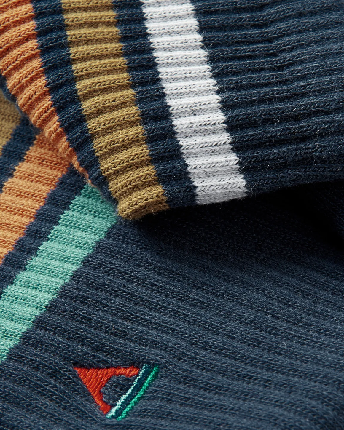 Chaussettes Bio Mi-Lourdes - Marine