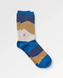 Chaussettes bio mi-épaisse Panorama - Scenic Toffee