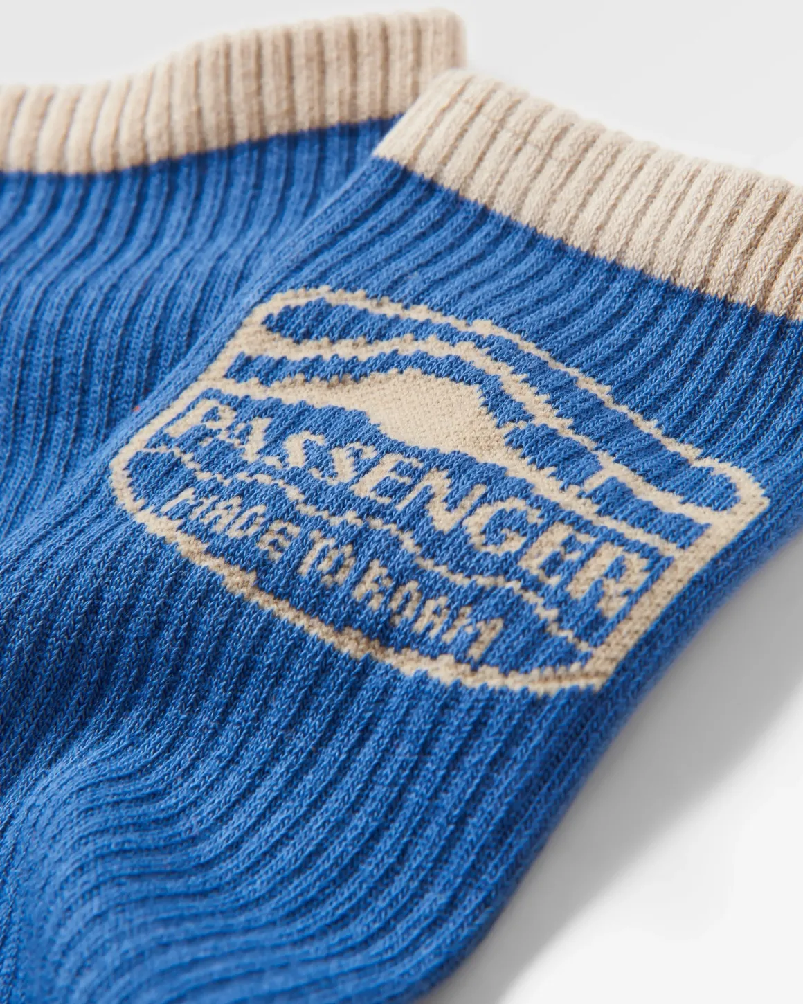 Chaussettes bio mi-épaisse - Moonlight Blue