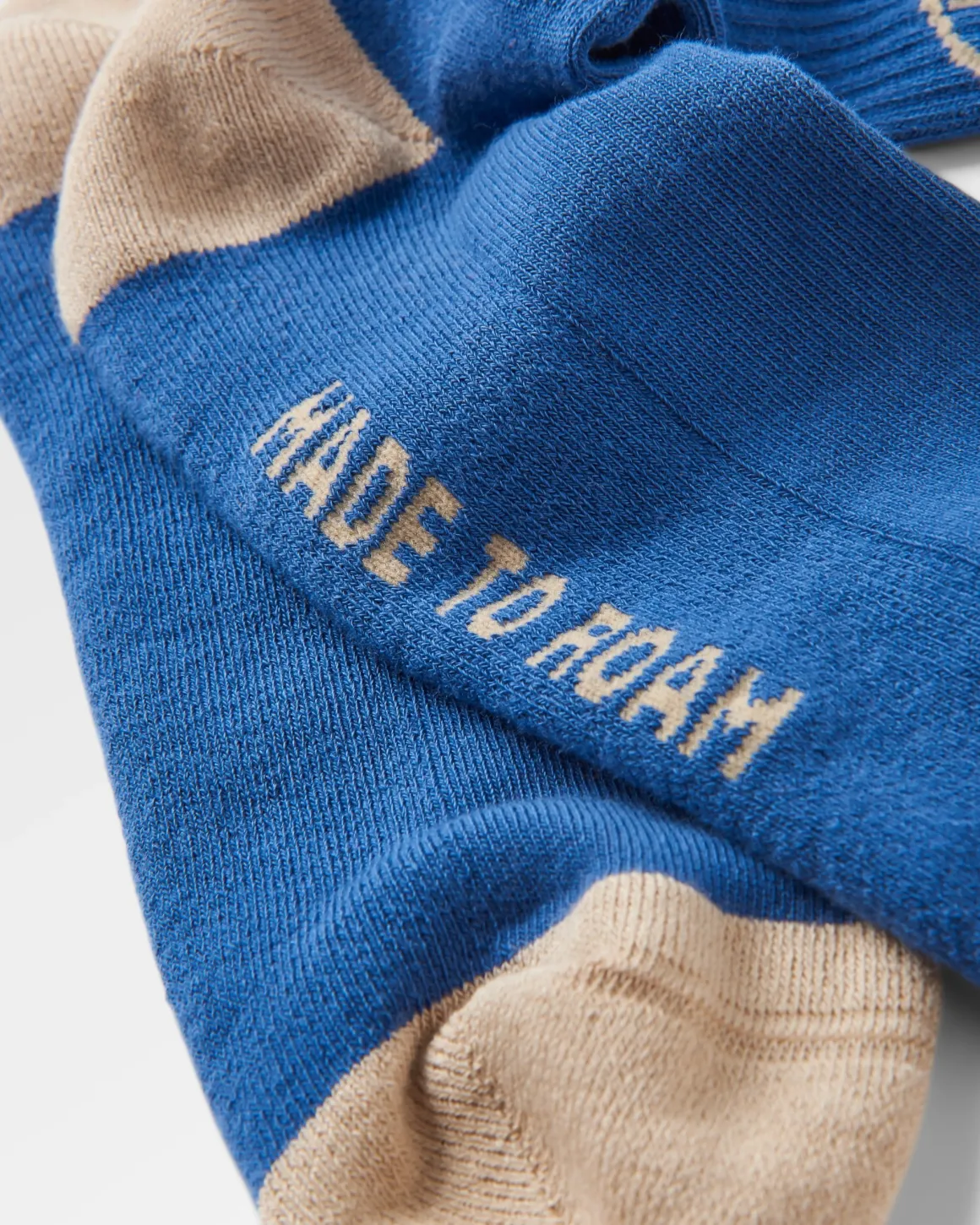 Chaussettes bio mi-épaisse - Moonlight Blue
