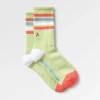 Chaussettes bio mi-épaisses - Green Fig