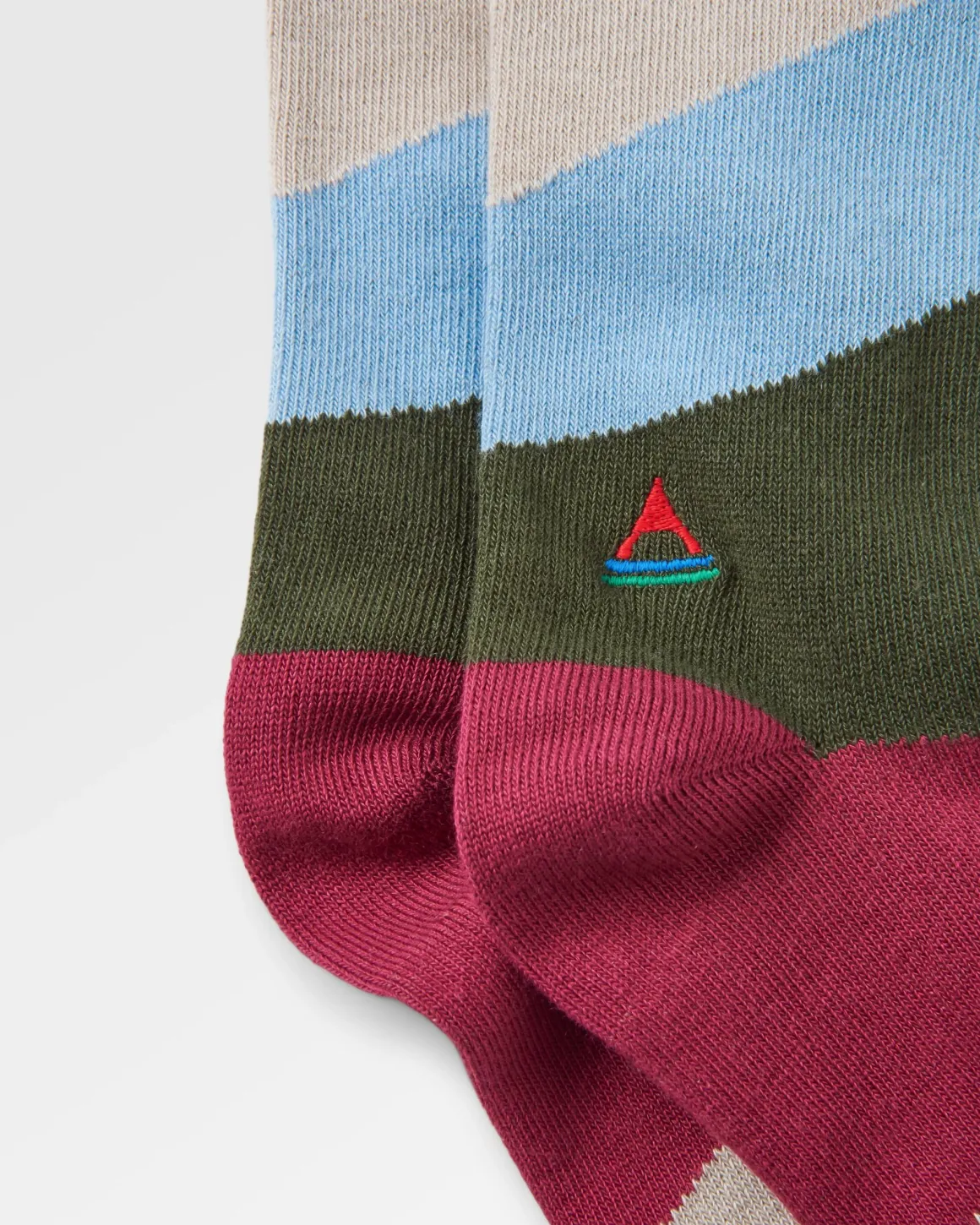 Chaussettes Bio Vista - Rhubarbe