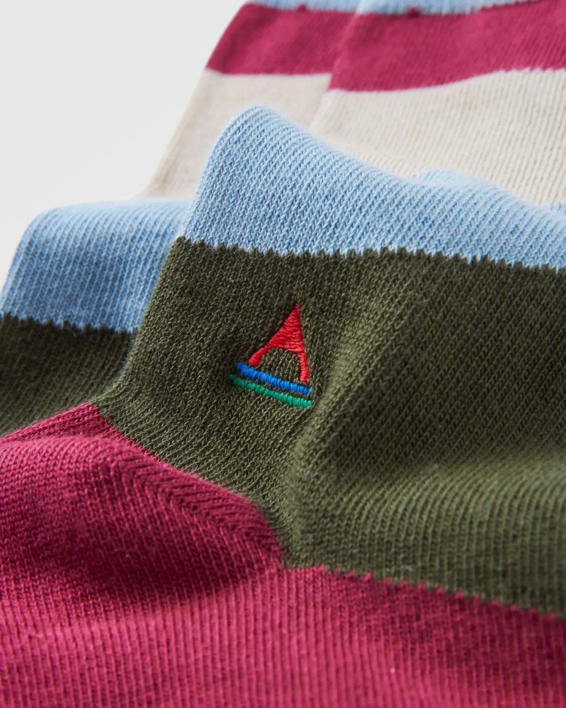 Chaussettes Bio Vista - Rhubarbe