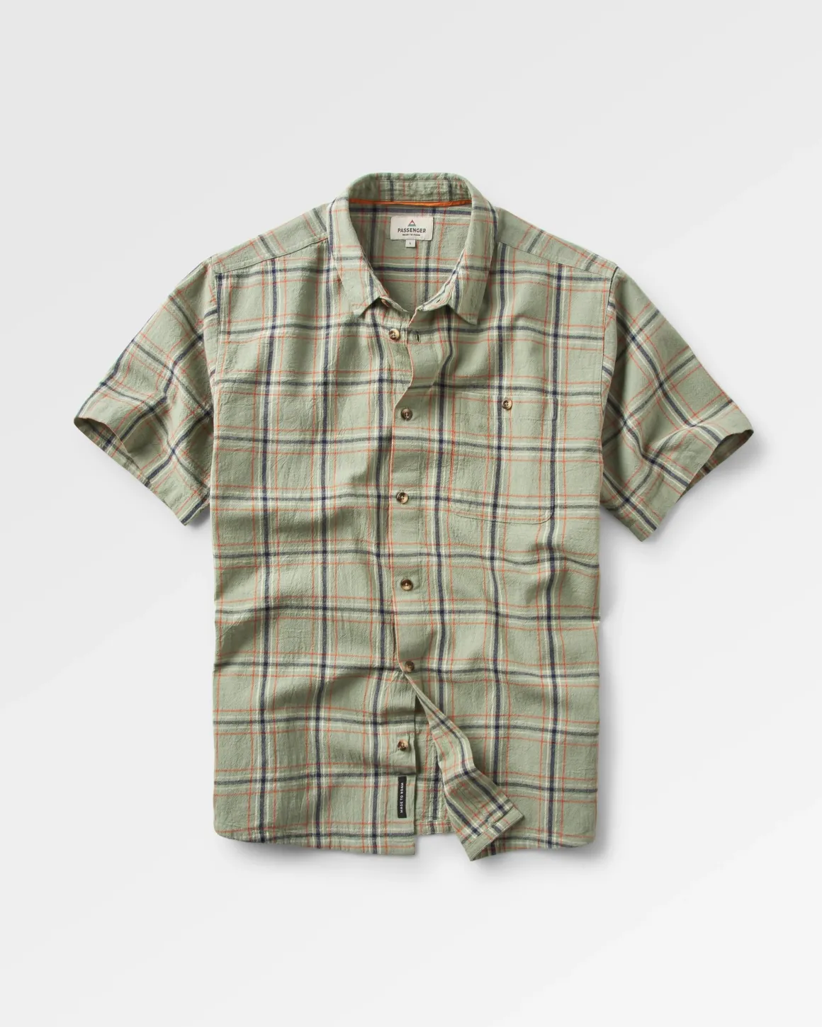 Chemise à manches courtes Chill - Pistache