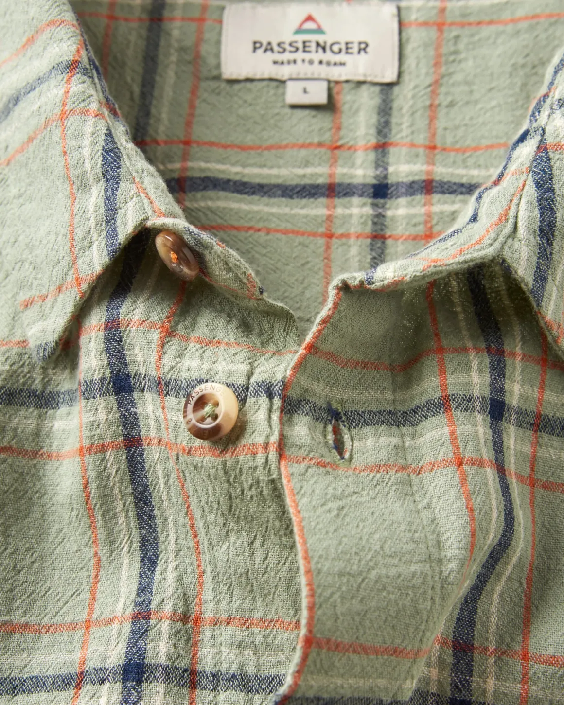 Chemise à manches courtes Chill - Pistache