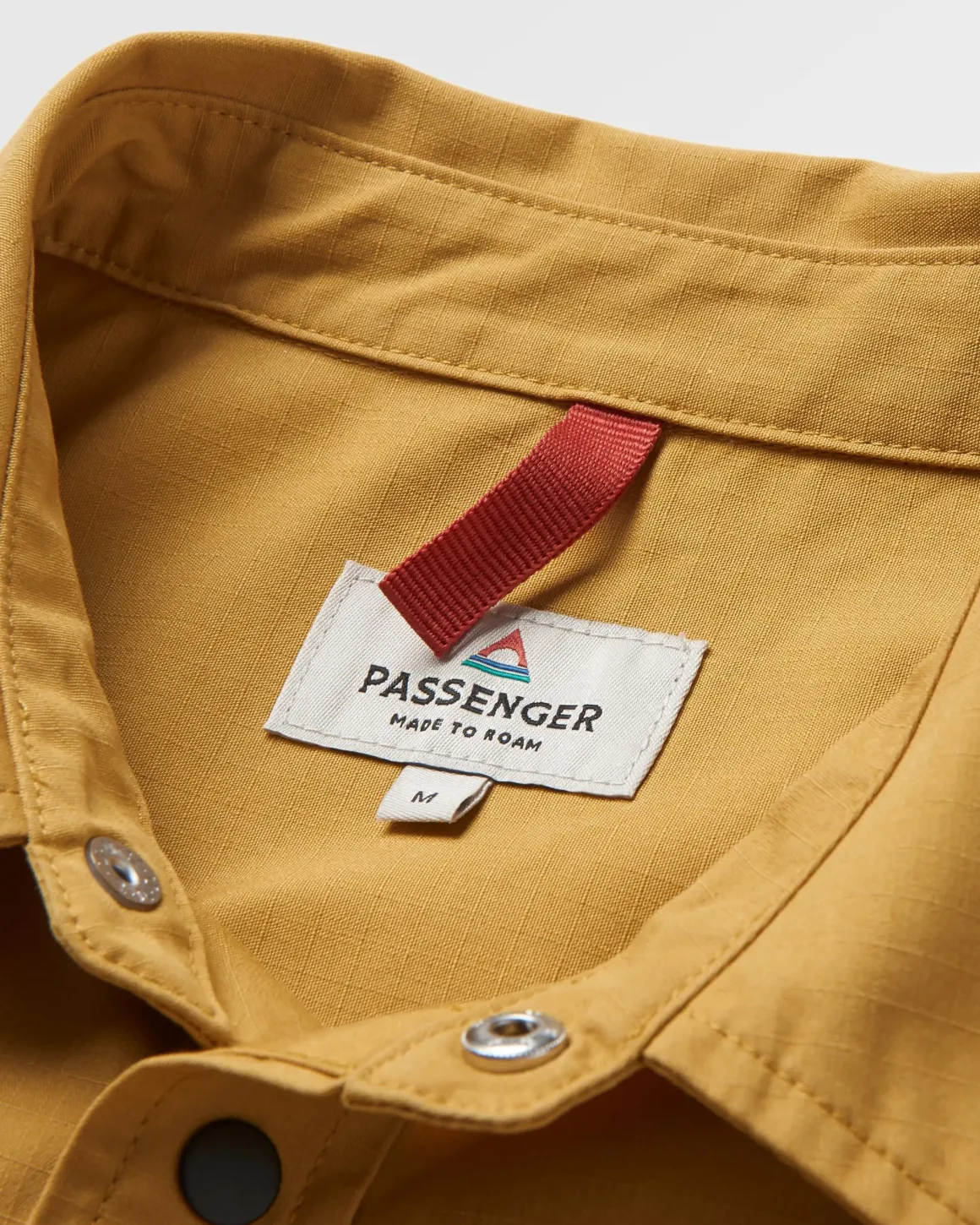 Chemise à Manches Courtes Ripstop Way - Moutarde Dorée
