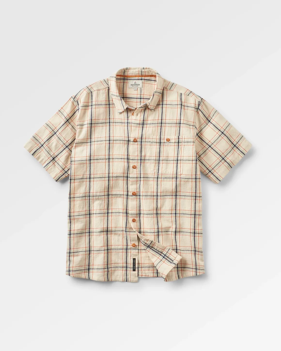 Chemise Décontractée en Coton Bio à Carreaux - Birch