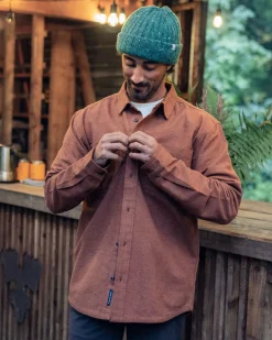 Chemise en flanelle Backcountry - Cappuccino/Dusty Ochre