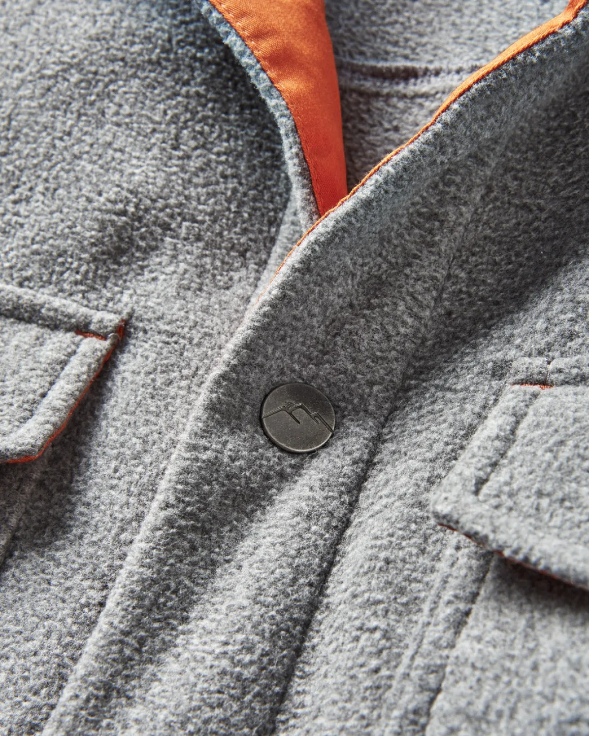 Chemise en polaire recyclée Maple - Gris Chiné