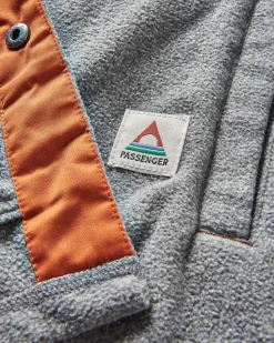 Chemise en polaire recyclée Maple - Gris Chiné