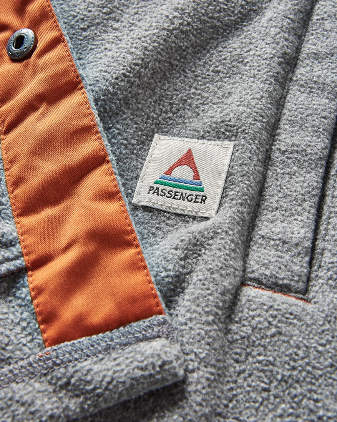 Chemise en polaire recyclée Maple - Gris Chiné